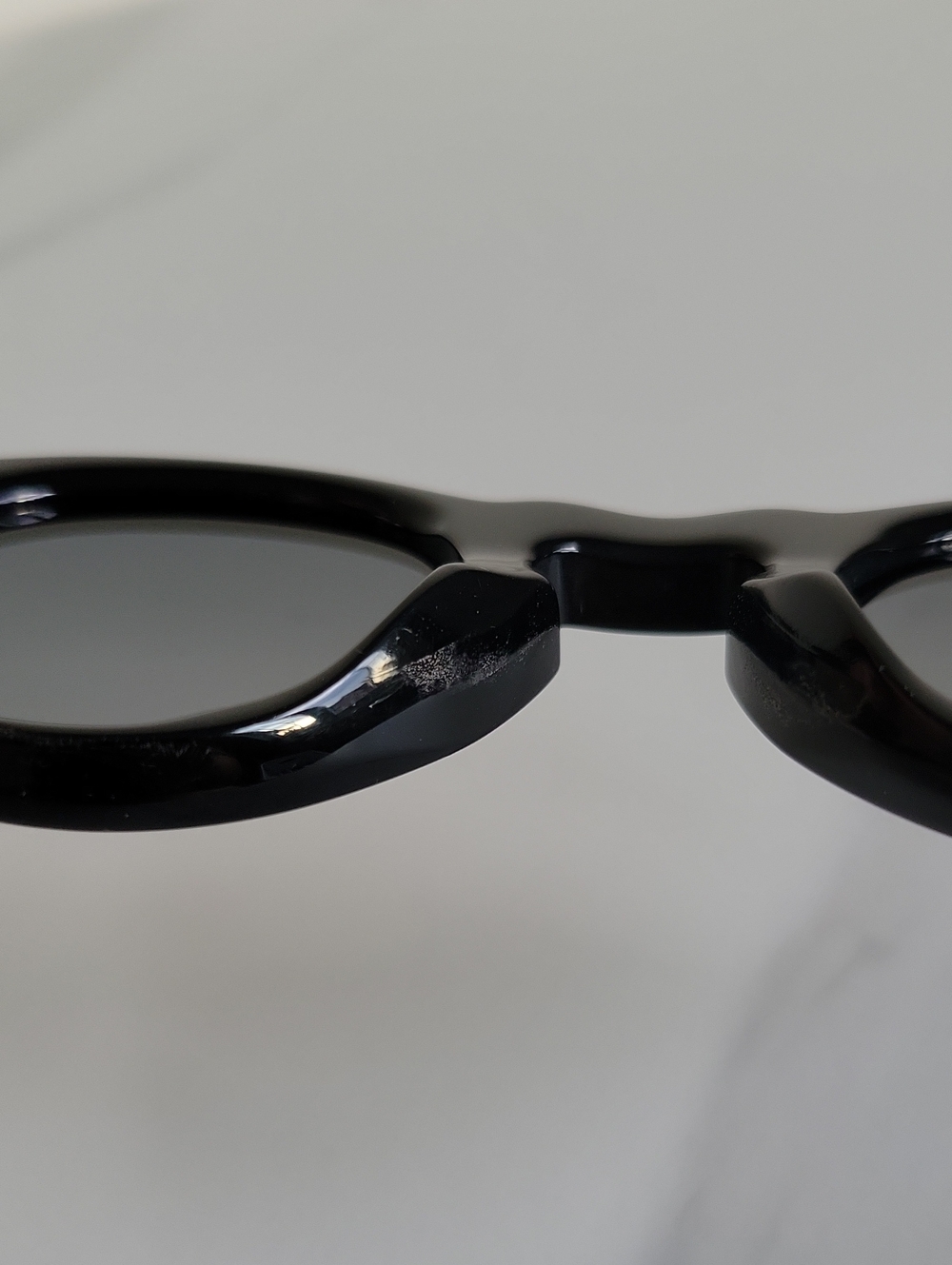 Celine CL41370S Classic Round Black Sunglasses - Picture 12 of 13
